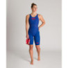 ARENA Carbon GLIDE Powerskin Dos Fermé - Ocean Blue - Combinaison Natation Femme