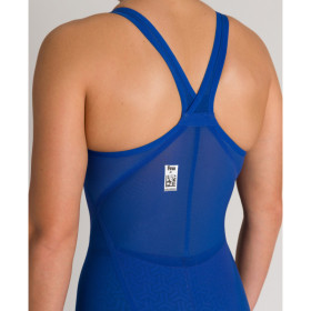 ARENA Carbon GLIDE Powerskin   Dos Fermé - Ocean Blue -  Combinaison Natation Femme