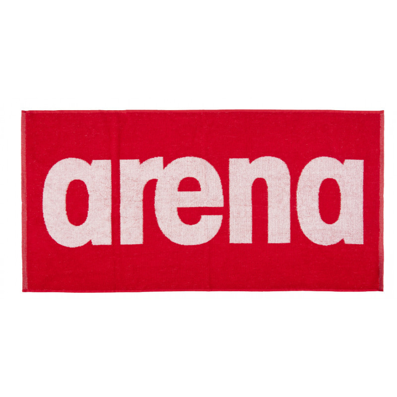 Serviette ARENA Gym Soft Towel - Red White