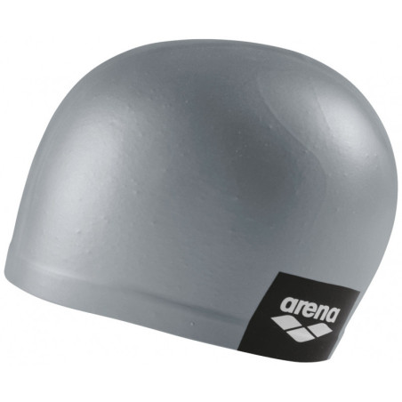 Bonnet de bain ARENA Logo Moulded Cap - Grey | Les4Nages