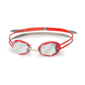 Head DIAMOND MIRRORED - Silver Red Red -  Lunettes Natation & Piscine
