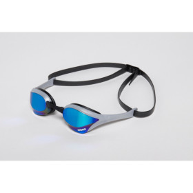 ARENA Cobra Ultra Swipe Mirror - Blue Silver - Collection Bishamon - Lunettes Natation