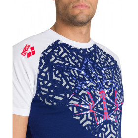 Tee shirt ARENA OG Raglan US NAVY - Collection Bishamon