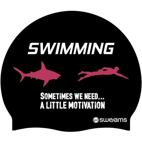 Bonnet SWEAMS Shark Motivation - Red White