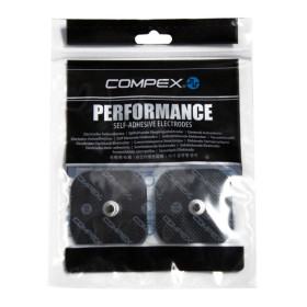 PACK 4 ÉLECTRODES COMPEX EASYSNAP PERFORMANCE 50 X 50 MM - NOIR