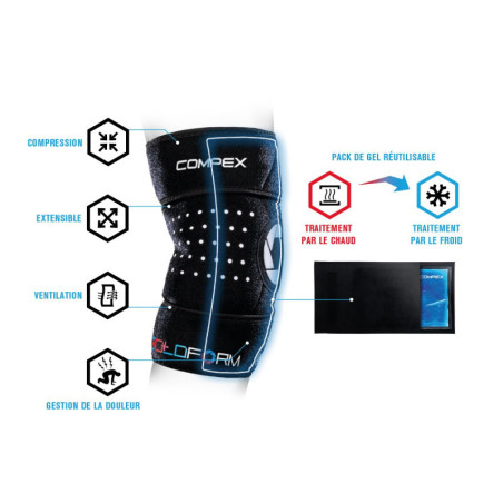 COMPEX COLDFORM UTILITY - THERAPIE PAR LE CHAUD ET LE FROID pour toutes les parties du corps | Les4Nages