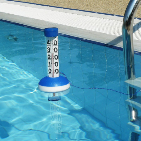 Thermomètre Piscine Grand Format avec Flotteur Mousse IHM 4203T | Les4Nages