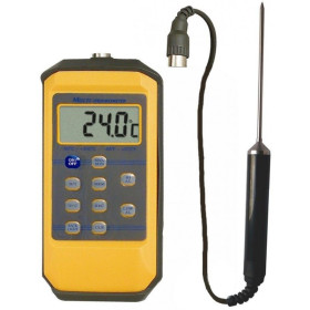 Thermomètre Sonde Piscine IHM  9289AT - Etanche IP65 / mémoires /alarmes
