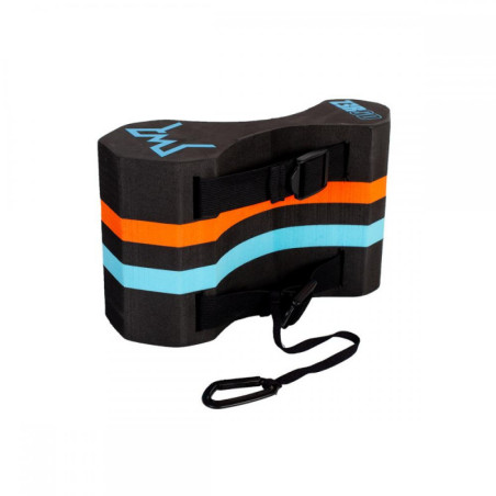 Pull Buoy Swimrun ZEROD Boost - Black Atoll Orange | Les4Nages