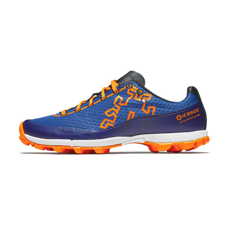 Icebug Homme ACCELERITA S6 M RB9X Deep Blue Orange - Chaussures Swimrun Homme