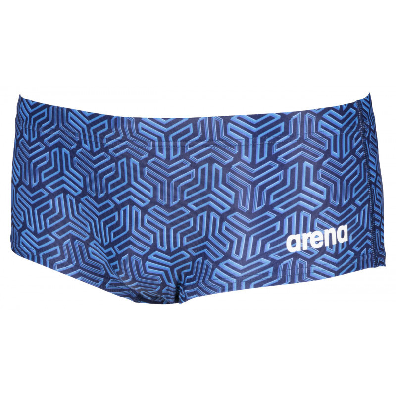 ARENA Kikko Low Waist Short - Navy Multi Navy - Boxer Natation et piscine