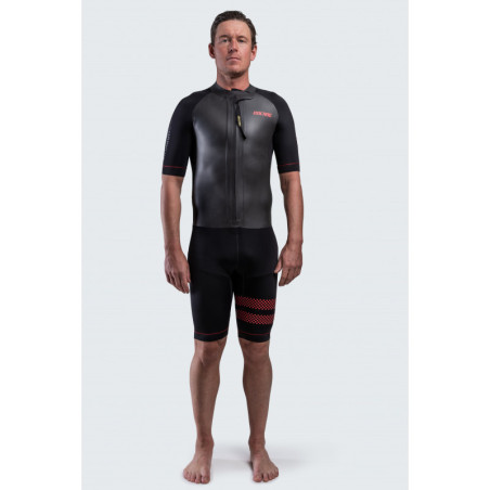 Combinaison SWIMRUN Homme COLTING WETSUITS GO - BLACK RED