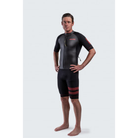 Combinaison SWIMRUN Homme COLTING WETSUITS GO - BLACK RED