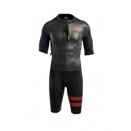 Combinaison SWIMRUN Homme COLTING WETSUITS GO - BLACK RED | Les4Nages