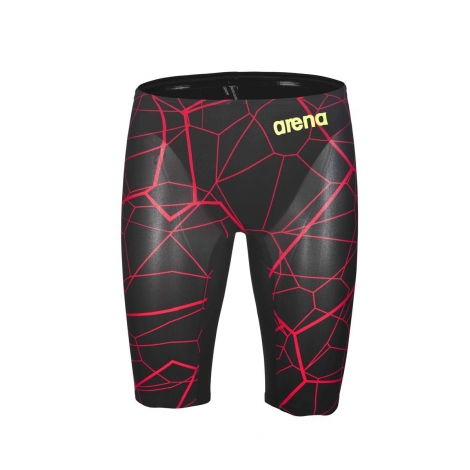 ARENA PowerSkin CARBON Air - Black Bright Red Edition Limitée - Jammer Natation
