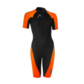 HEAD MULTIX Shorty 2,5 Lady - Black Orange  - Combinaison Swimrun Femme