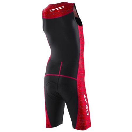 ORCA Core kids Race Suit - BLACK RED - Trifonction Junior  | Les4Nages