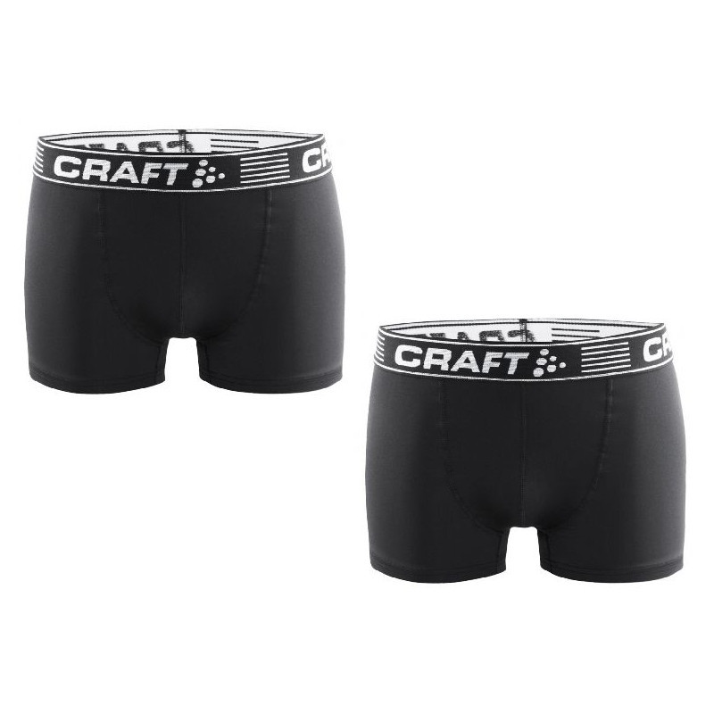 Pack de 2 Boxers Homme CRAFT GREATNESS BOXERS - modèle pour le sport