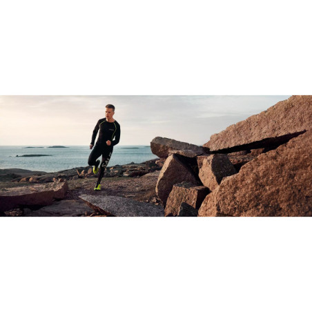 SALMING TRAIL T6 Homme Yellow - Navy - Chaussures Running pour TRAIL et SWIMRUN | Les4Nages