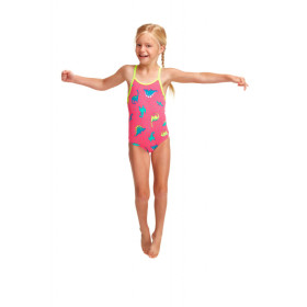 Funkita Toddler (1-7 ans) DANCING DINO - Maillot Fille Natation