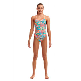 FUNKITA (8-14ans)  - Burning Man - Strapped In - Maillot de bain Natation Fille 1 piece