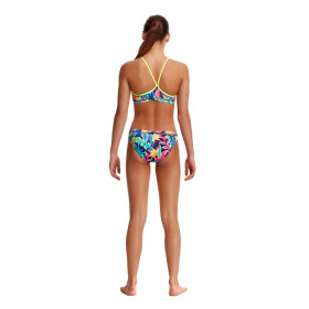 FUNKITA Fille - Palm Off ECO Racerback 2 pieces - Maillot de bain Natation Fille 2 pieces