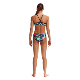 FUNKITA Fille - Snake Pit  Racerback 2 pieces - Maillot de bain Natation Fille 2 pieces