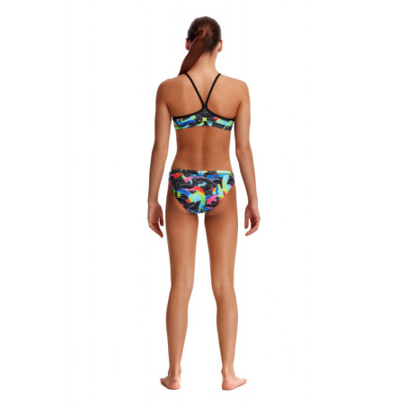 FUNKITA Fille - Snake Pit Racerback 2 pieces - Maillot de bain Natation Fille 2 pieces | Les4Nages