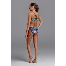 FUNKITA Fille - Snake Pit  Racerback 2 pieces - Maillot de bain Natation Fille 2 pieces