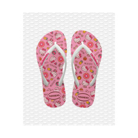 HAVAIANAS Kids Slim Hello Kitty - Macaron pink - Tongs Junior