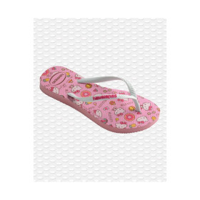 HAVAIANAS Kids Slim Hello Kitty - Macaron pink - Tongs Junior