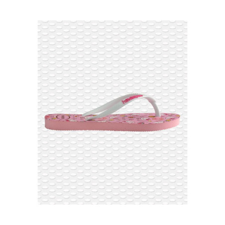 HAVAIANAS Kids Slim Hello Kitty - Macaron pink - Tongs Junior | Les4Nages