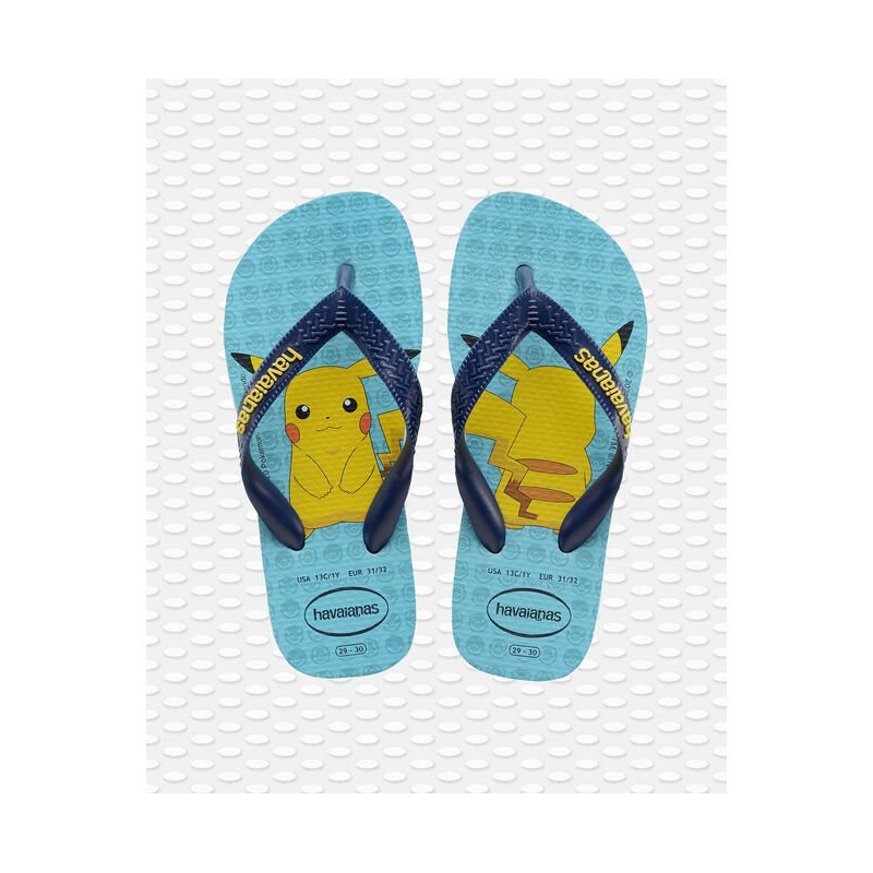 HAVAIANAS Kids Top Pokemon Blue  - Tongs Junior