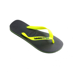 HAVAIANAS Brasil Logo New Graphite I25  - Tongs Junior