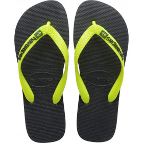 HAVAIANAS Brasil Logo New Graphite I25  - Tongs Junior