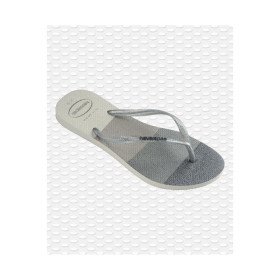 HAVAIANAS  Slim Palette Glow White  - Tongs Femme