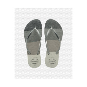 HAVAIANAS  Slim Palette Glow White  - Tongs Femme