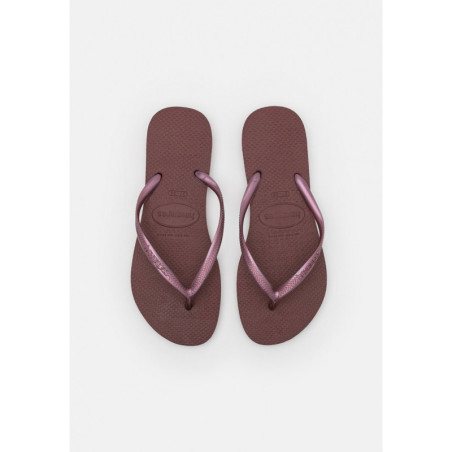 HAVAIANAS  Slim Grap Wine   - Tongs Femme