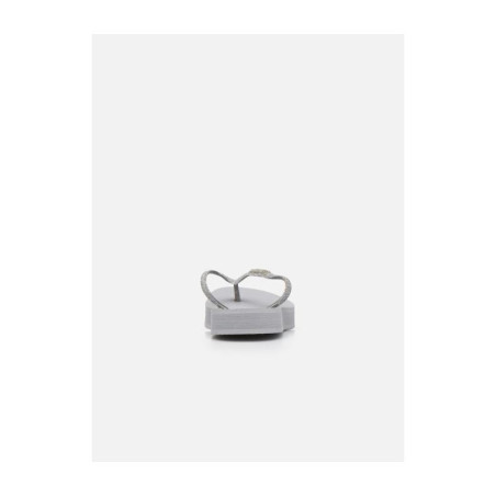 HAVAIANAS Slim Flatform Glitter Ice Grey - Tongs Femme | Les4Nages