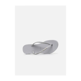HAVAIANAS Slim Flatform Glitter Ice Grey   - Tongs Femme
