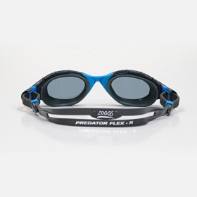 ZOGGS Predator Flex Grey Grey Smoke - Regular Fit - Lunettes Triathlon et natation 