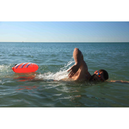 Bouée de Natation Mako OW - Bouée de sécurité Swimrun et eau libre | Les4Nages