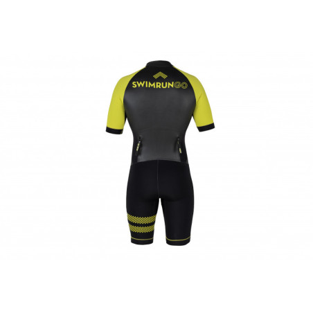 Combinaison SWIMRUN Homme COLTING WETSUITS GO - YELLOW | Les4Nages