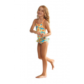 Funkita Toddler (1-7 ans) Belted Frill  Gummy Bear - Maillot Fille Natation