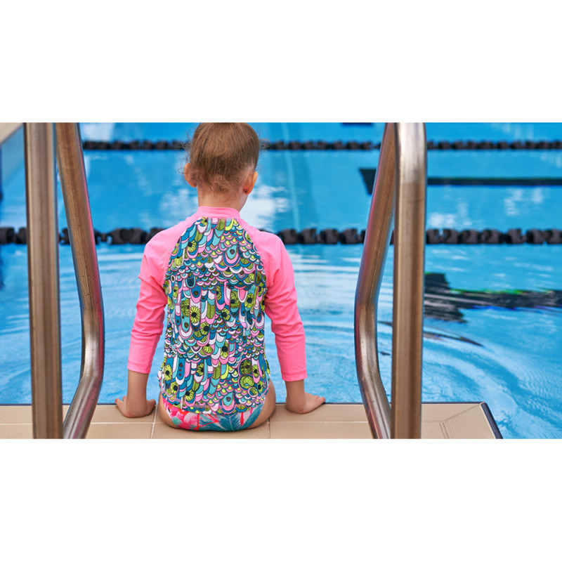 Veste enfant FUNKITA Toddler Girl's Zippy Rash Vest - Feather Fairy