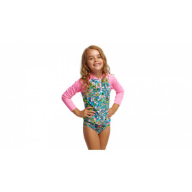 Veste enfant FUNKITA Toddler Girl's Zippy Rash Vest - Feather Fairy