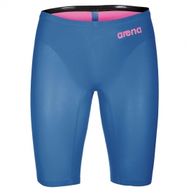 ARENA R-EVO One Homme Powerskin - Blue Powder Pink - Jammer natation