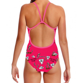 SWEAMS MON PETIT KOALA - Maillot femme 1 piece bretelles fines