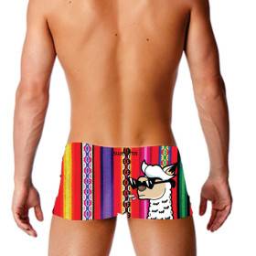 SWEAMS TRUNKS LAMA STYLE - Boxer Natation Homme