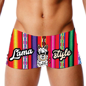 SWEAMS TRUNKS LAMA STYLE - Boxer homme